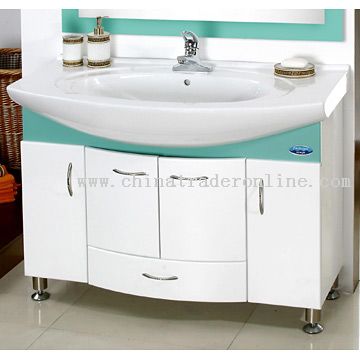 Pvc Expansile Board Cabinet Ceramic Basin from China