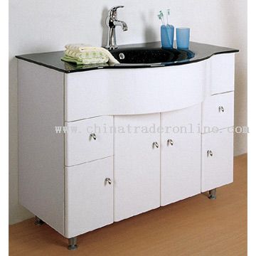 Waterproof Crystal Sheet Cabinet Basin