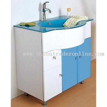 Waterproof Crystal Sheet Cabinet Basin