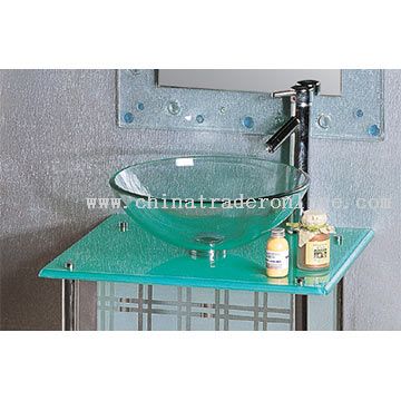 Glass Wash Basin from China