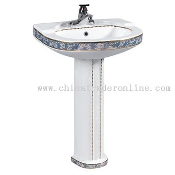 Pedestal Basin Decal