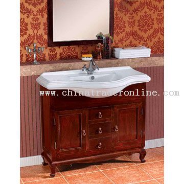 Washbasin with Rosewood Cabinet from China