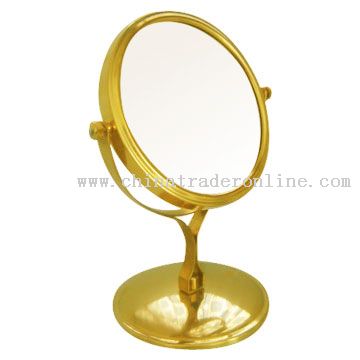 Brass Cast Cosmetic Mirror