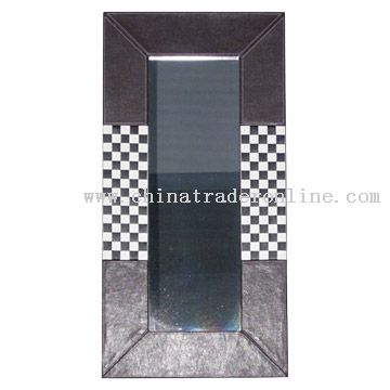 Faux Leather Mirror from China