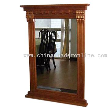 Wooden Frame Mirror