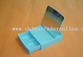 jewel case with table-board mirror from China