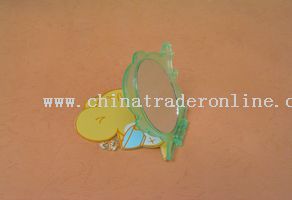 mouse shape mirror(116x110x6mm) from China