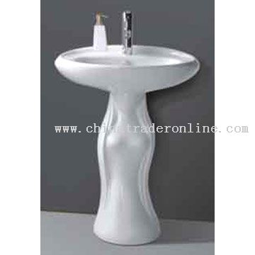 Basin with Pedestal