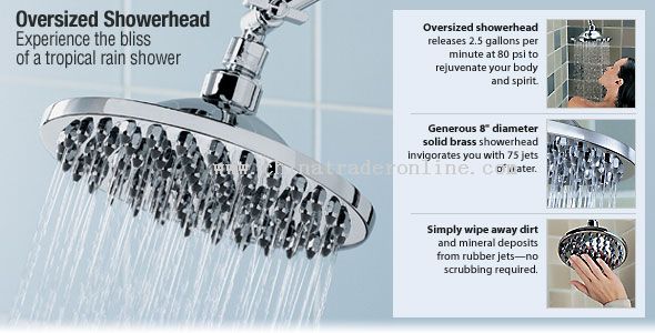 Oversized Showerhead