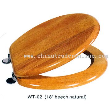 Beech Natural Toilet Seat