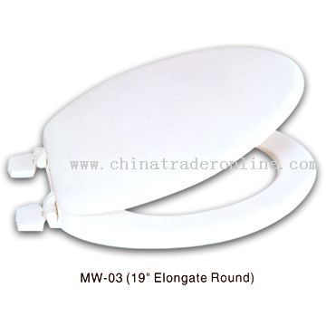 Elongate Round Toilet Seat