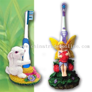 Battery Power Toothbrushes with Customized Stands from China