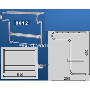 Towel and Glass Shelf from China