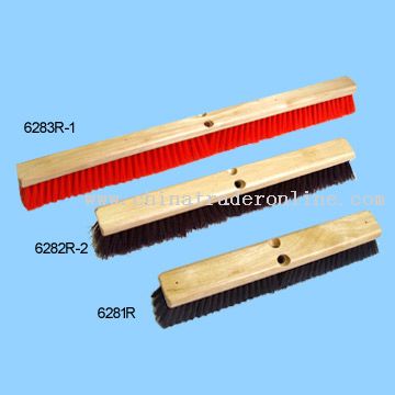 Push Brooms (Wood Block) from China