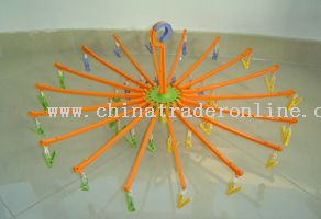 big umbrella shape clotheshorse with 36 clips