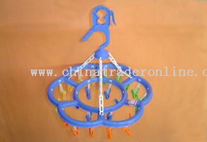 quincunx clothesshorse with 24 clips