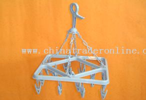 square shape clotheshorse with 18 clips