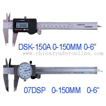 Double-Needle Inch & Metric Dial Calipers from China