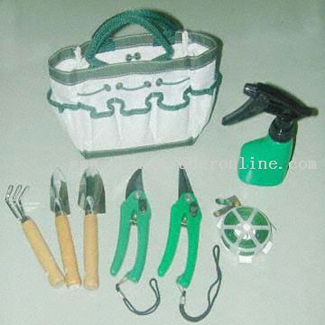 Complete Seven-Piece Garden Tool Set with Long Use Time in Nylon Bag from China