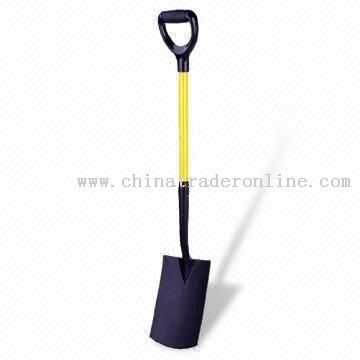 Stainless Steel Digging Spade with Mirror-polished Blade from China