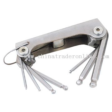 Folding Hex Key Set from China