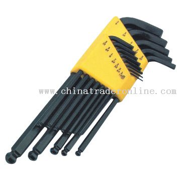 Ball-End Hex Key Set from China