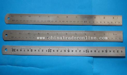 Stainless steel ruler