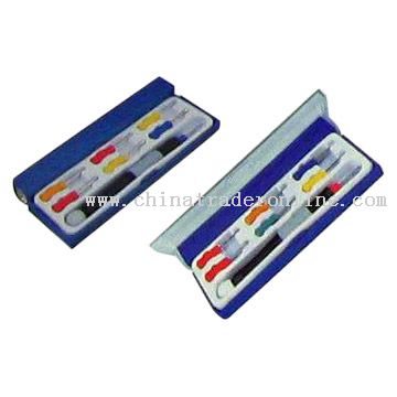 7pcs Screwdrivers and Torch from China