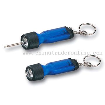 Mini Flashlights with Screwdrivers