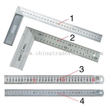 Square Steel Ruler