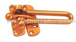 Brass security door guard from China