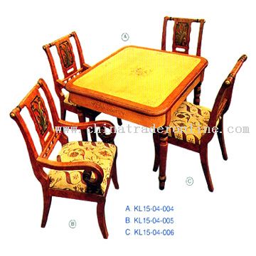 Dining Table and Chairs from China
