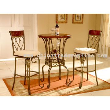 Bar Table and Chair Set from China