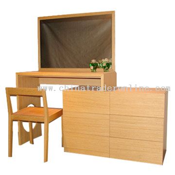 Bedroom Furniture Set, Dresser and Chair