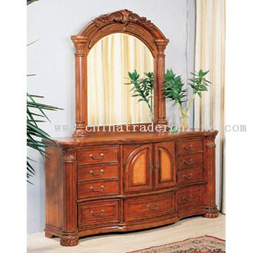 Dresser and Mirror from China