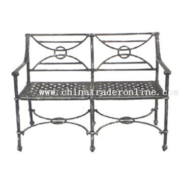 Cast Aluminium Garden Bench from China