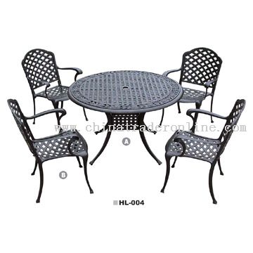 Cast Aluminum Garden Furniture