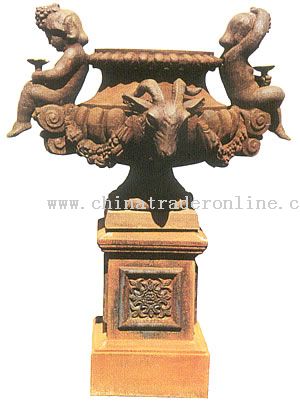 Cast Iron Flower Pot, Urns And Planters from China