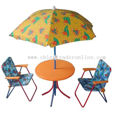 Childrens chair and Table chair