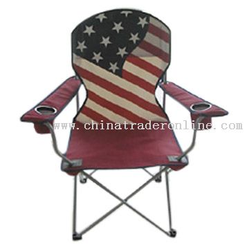 Folding Chair with USA Flag Printing from China