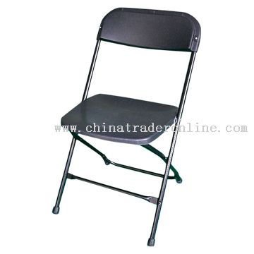 Steel Plastic Folding Chair from China