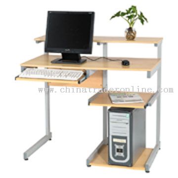 Compact Powder Coated Computer Furniture from China