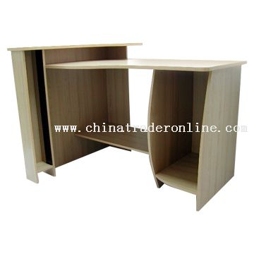 Computer Desk with CD Rack from China