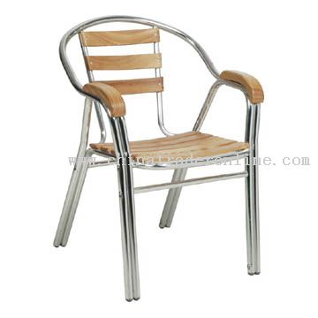 Aluminum-Wood Chair from China