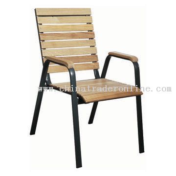 Aluminum-Wood Chair