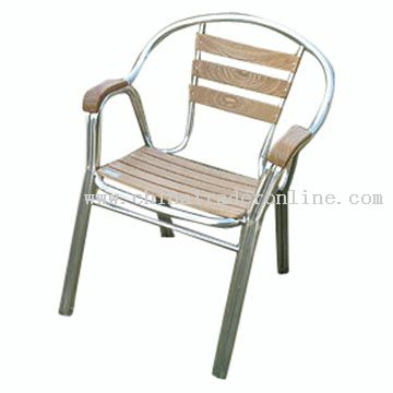 Aluminum-Wood Chair from China