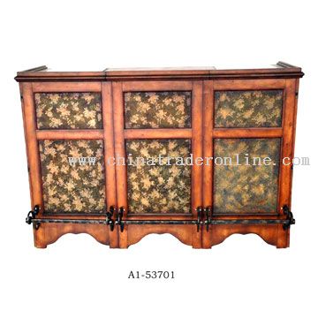 Wooden Bar with PVC, Metal from China