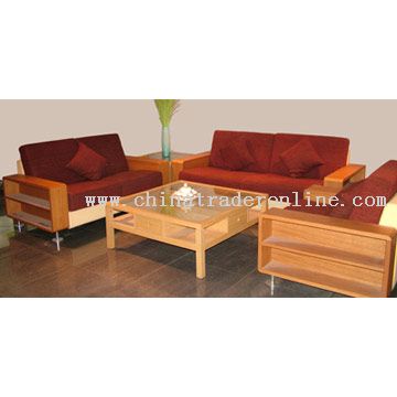 Living Room Furniture Set, Sofa, Reception Table from China