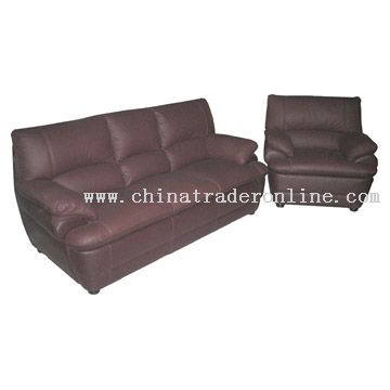 Leather Sofa Set from China