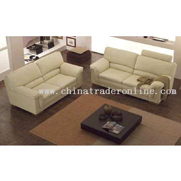 Leather Sofa Set from China